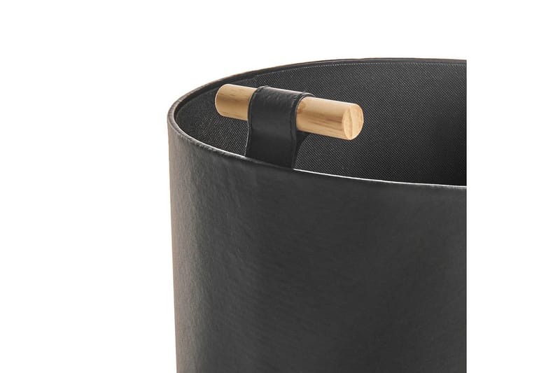 Kurv Aram sett med 3 Svart - Svart - Oppbevaring - Oppbevaring til småting - Kurver - Flettet kurv & rottingkurv