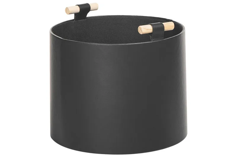 Kurv Aram sett med 3 Svart - Svart - Oppbevaring - Oppbevaring til småting - Kurver - Flettet kurv & rottingkurv