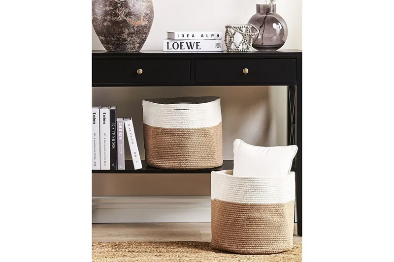 Kurv Ardesen sett á 2 - Oppbevaring - Oppbevaring til småting - Kurver - Flettet kurv & rottingkurv