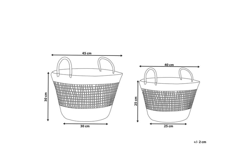 Kurv Arowana - Oppbevaring - Oppbevaring til småting - Kurver - Flettet kurv & rottingkurv