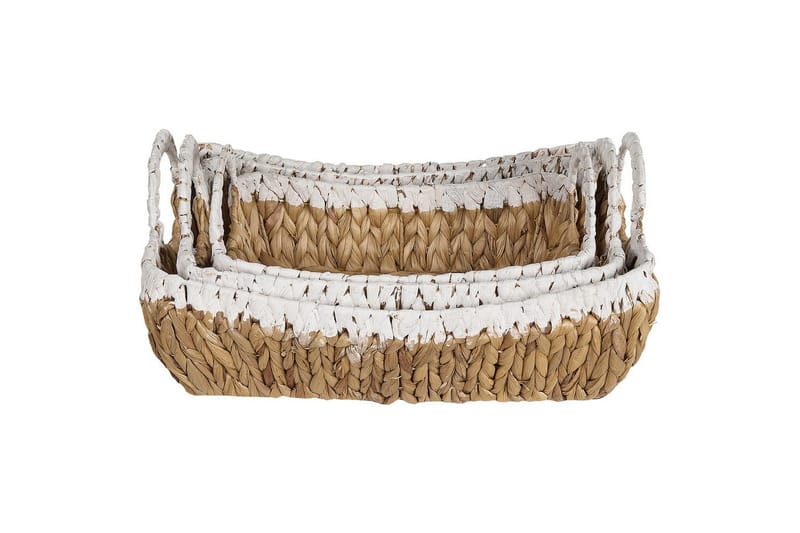 Kurv Campha sett av 3 - Oppbevaring - Oppbevaring til småting - Kurver - Flettet kurv & rottingkurv
