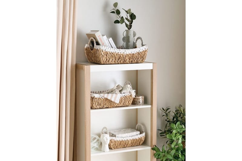 Kurv Campha sett av 3 - Oppbevaring - Oppbevaring til småting - Kurver - Flettet kurv & rottingkurv