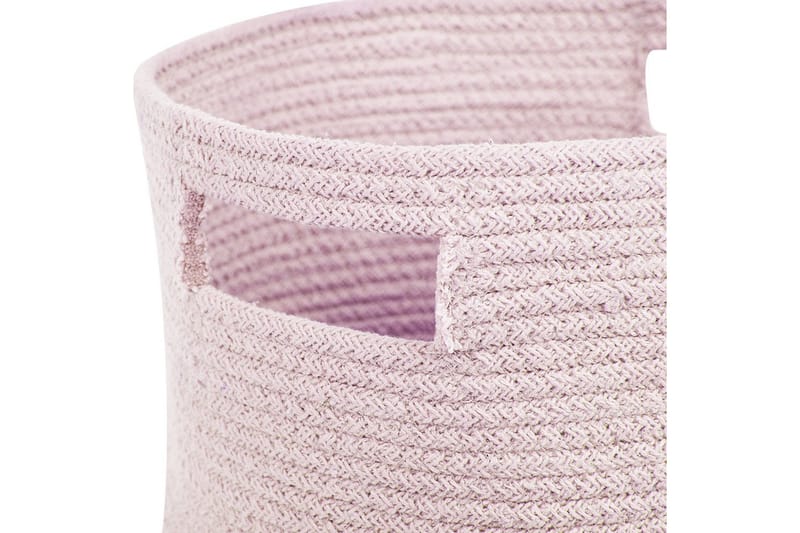 Kurv Chiniot sett av 2 Pastellrosa - Pastellrosa - Oppbevaring - Oppbevaring til småting - Kurver - Flettet kurv & rottingkurv