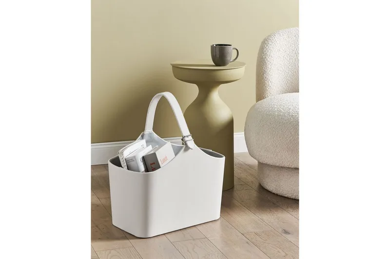 Kurv Elam Lys grå - Lys grå - Oppbevaring - Oppbevaring til småting - Kurver - Flettet kurv & rottingkurv