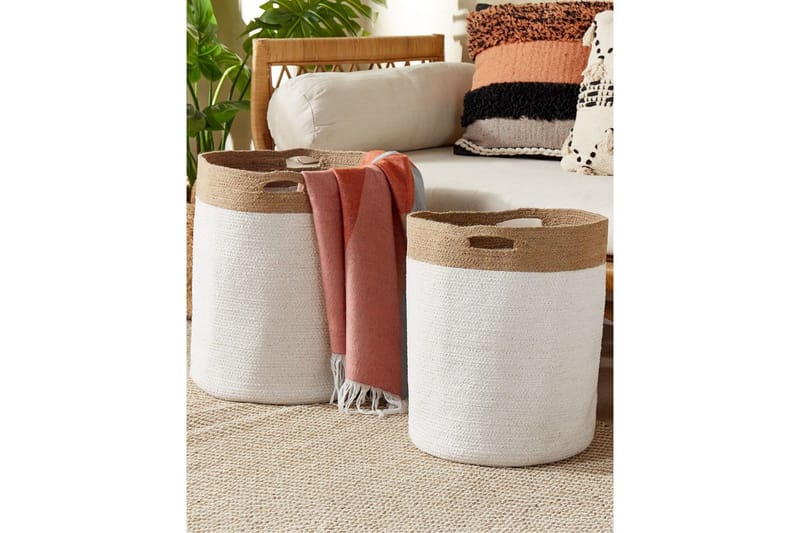 Kurv Kardh sett av 2 - Oppbevaring - Oppbevaring til småting - Kurver - Flettet kurv & rottingkurv