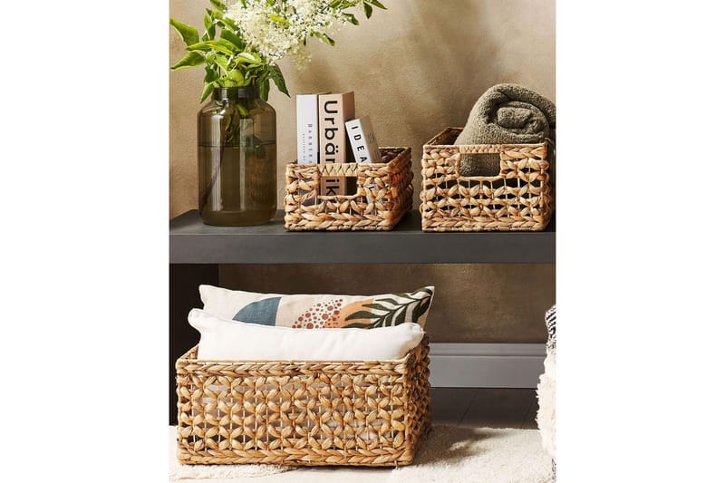 Kurv Minnow sett med 3 - Oppbevaring - Oppbevaring til småting - Kurver - Flettet kurv & rottingkurv