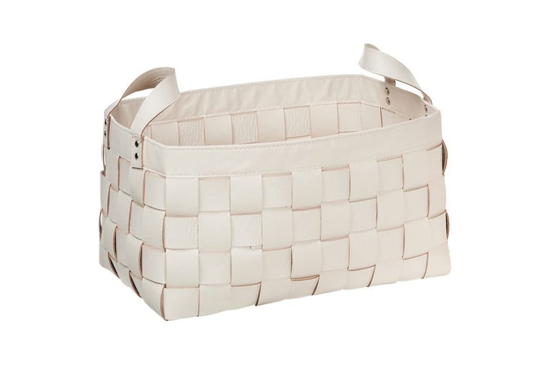 Kurv Sippar sett av 2 Hvit - Hvit - Oppbevaring - Oppbevaring til småting - Kurver - Flettet kurv & rottingkurv