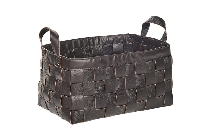 Kurv Sippar sett av 2 Mørk brun - Mørk brun - Oppbevaring - Oppbevaring til småting - Kurver - Flettet kurv & rottingkurv