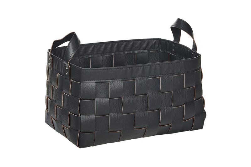 Kurv Sippar sett av 2 Svart - Svart - Oppbevaring - Oppbevaring til småting - Kurver - Flettet kurv & rottingkurv