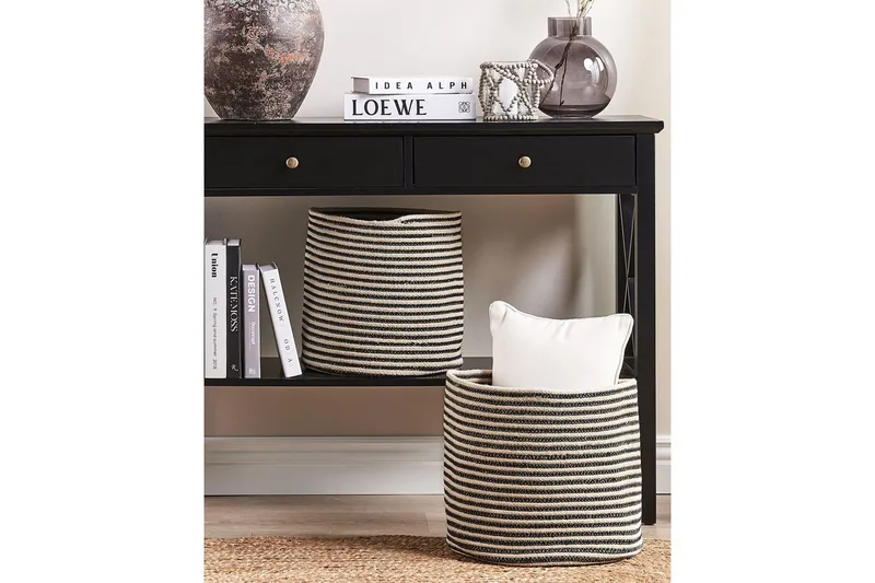 Kurv Yerkoy sett med 2 - Oppbevaring - Oppbevaring til småting - Kurver - Flettet kurv & rottingkurv