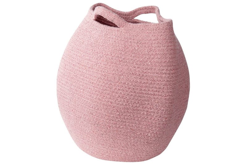 Kurv Panjgur sett av 2 Rosa - Rosa - Oppbevaring - Oppbevaring til småting - Kurver - Flettet kurv & rottingkurv