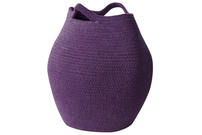 Kurv Panjgur sett av 2 Fiolett - Fiolett - Oppbevaring - Oppbevaring til småting - Kurver - Flettet kurv & rottingkurv