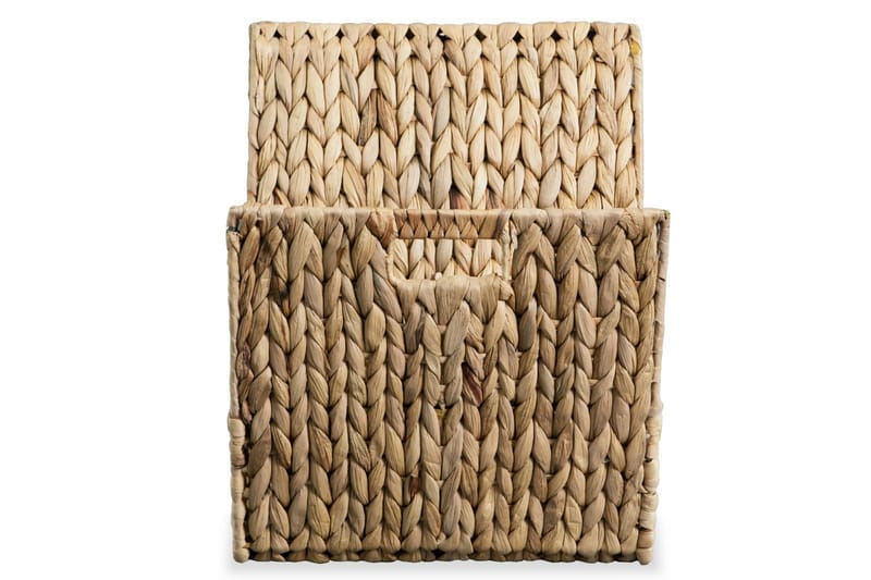 Magasinhylle 31x31x31 cm vannhyacinth - Oppbevaring - Oppbevaring til småting - Kurver - Flettet kurv & rottingkurv