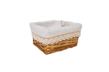 Max Kurv 26x27 cm Brun - Oppbevaring - Oppbevaring til småting - Kurver - Flettet kurv & rottingkurv