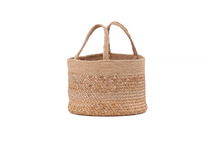 Mumbai Kurv Rund - Natur - Oppbevaring - Oppbevaring til småting - Kurver - Flettet kurv & rottingkurv