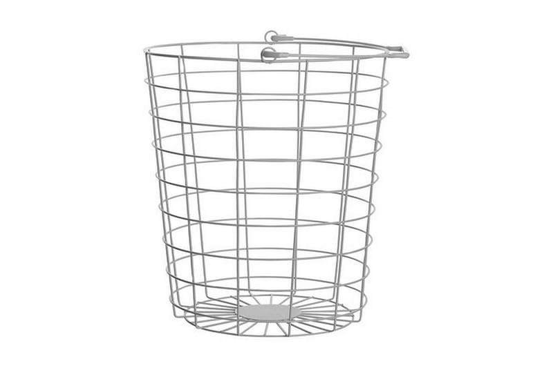 Ayapal Metallstativ 37 cm 3 Kurver - Hvit - Oppbevaring - Oppbevaring til småting - Kurver - Trådkurve