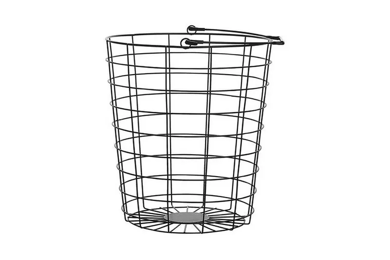 Ayapal Metallstativ 37 cm 3 Kurver - Svart - Oppbevaring - Oppbevaring til småting - Kurver - Trådkurve