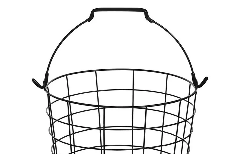 Ayapal Metallstativ 37 cm 3 Kurver - Svart - Oppbevaring - Oppbevaring til småting - Kurver - Trådkurve