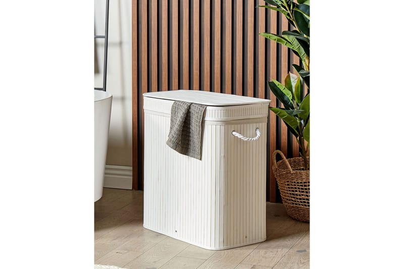 Vaskekurver Kalthota Hvit - Hvit - Oppbevaring - Oppbevaring til småting - Kurver - Flettet kurv & rottingkurv