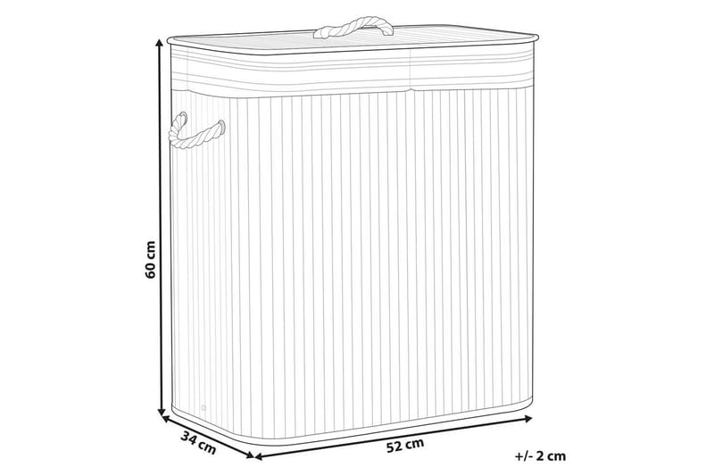 Vaskekurver Kalthota Hvit - Hvit - Oppbevaring - Oppbevaring til småting - Kurver - Flettet kurv & rottingkurv