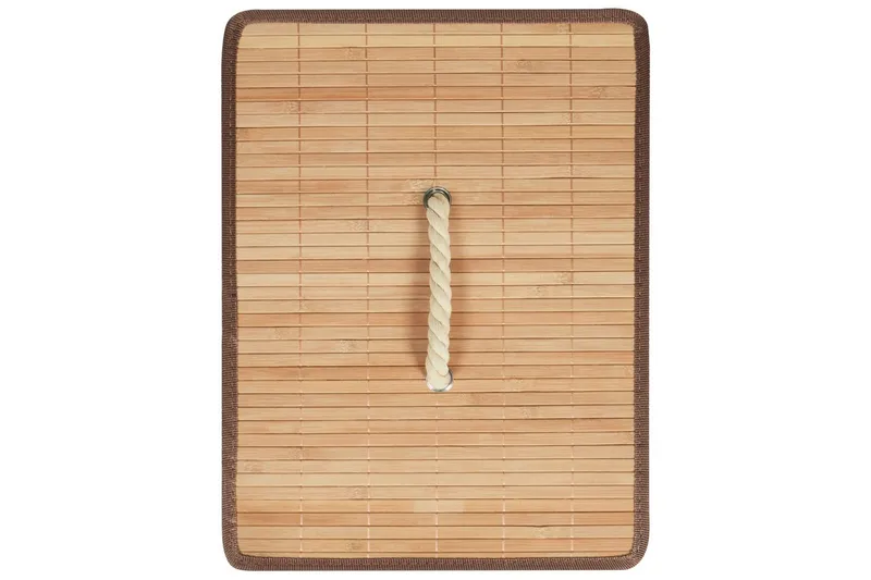 Vaskekurver Mirissa Svart/hvit/lyst tre - Svart/hvit/lyst tre - Hus & oppussing - Kjøkken & bad - Baderom - Baderomstilbehør