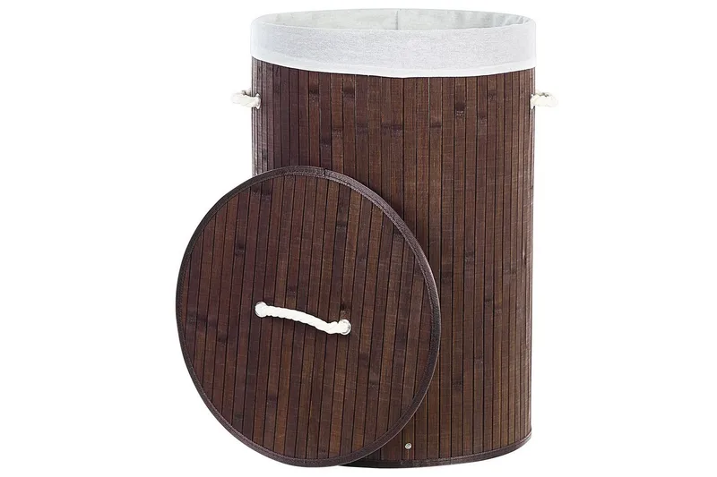 Vaskekurver Sannar Brun/Hvit - Brun/Hvit - Hus & oppussing - Kjøkken & bad - Baderom - Baderomstilbehør