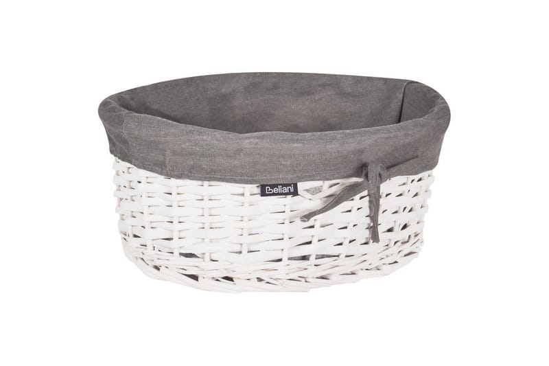 Vaskekurver Vakari Grå/hvit - Grå/hvit - Oppbevaring - Oppbevaring til småting - Kurver - Flettet kurv & rottingkurv