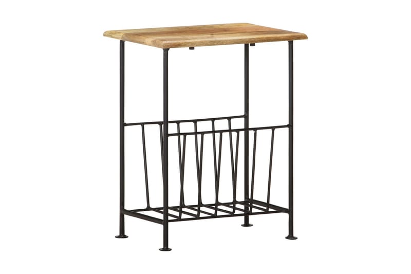 Magasinstativ 40x30x50 cm heltre mango & stål - Oppbevaring - Oppbevaring til småting