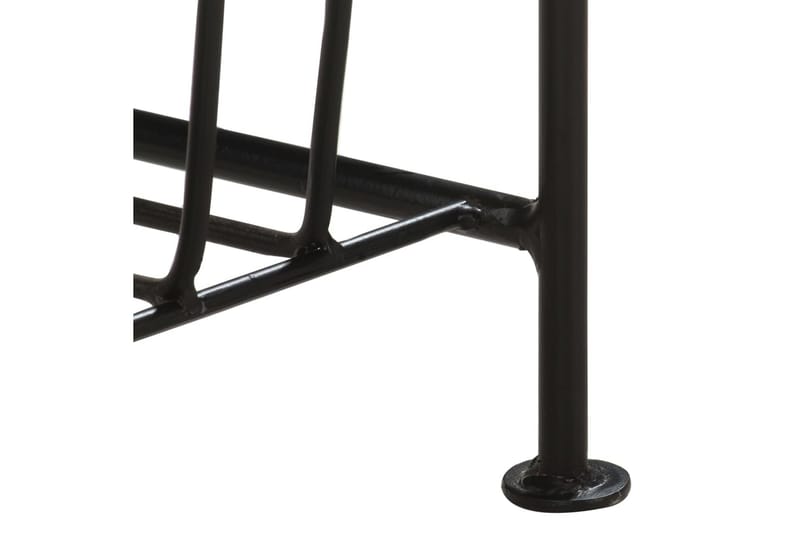 Magasinstativ 40x30x50 cm heltre mango & stål - Oppbevaring - Oppbevaring til småting