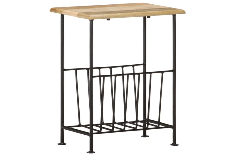 Magasinstativ 40x30x50 cm heltre mango & stål - Oppbevaring - Oppbevaring til småting