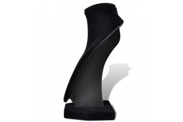 Flannell Smykkeholder Halskjede Bust Svart 9x8,5x15 cm 4 stk - Oppbevaring - Oppbevaring til småting - Oppbevaring smykker - Smykkestativ & smykkeskrin