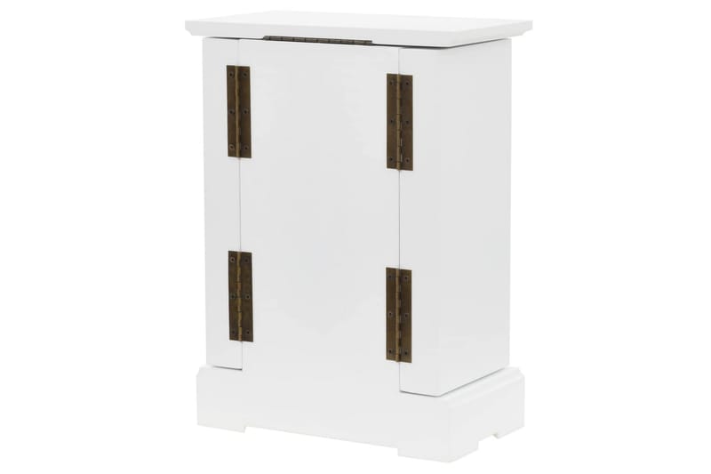 Smykkeskrin med speil MDF 25x13,5x34 cm - Oppbevaring - Oppbevaring til småting - Oppbevaring smykker - Smykkestativ & smykkeskrin
