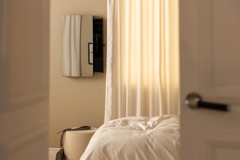 Verdansk Veggskap 37,4 cm med Speil - Hvit - Oppbevaring - Oppbevaring til småting - Oppbevaring smykker - Smykkestativ & smykkeskrin