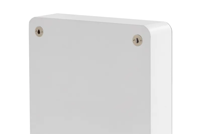 Verdansk Veggskap med Speil - Hvit - Oppbevaring - Oppbevaring til småting - Oppbevaring smykker - Smykkestativ & smykkeskrin