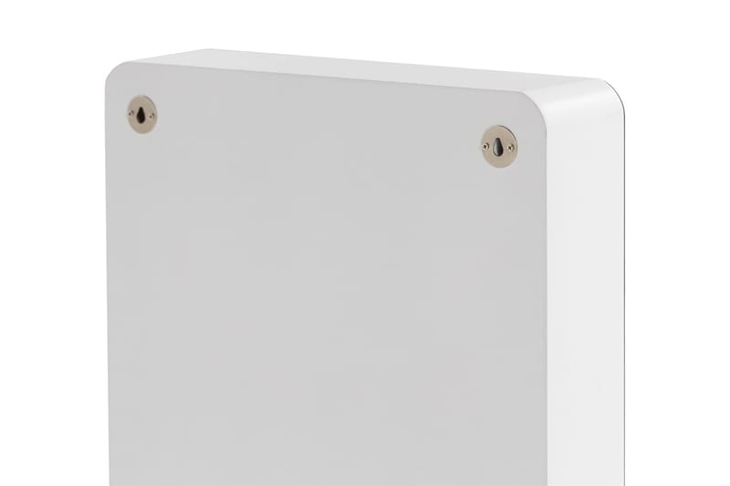 Verdansk Veggskap med Speil - Hvit - Oppbevaring - Oppbevaring til småting - Oppbevaring smykker - Smykkestativ & smykkeskrin