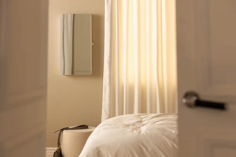 Verdansk Veggskap med Speil - Hvit - Oppbevaring - Oppbevaring til småting - Oppbevaring smykker - Smykkestativ & smykkeskrin