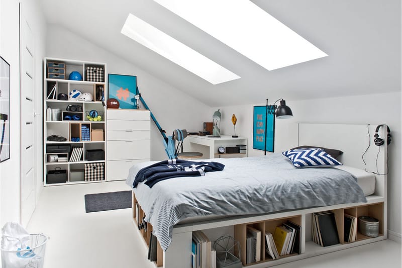 4YOU Hylle til Seng Tre / Natur - VOX - Oppbevaring - Oppbevaring til småting - Oppbevaringsbokser