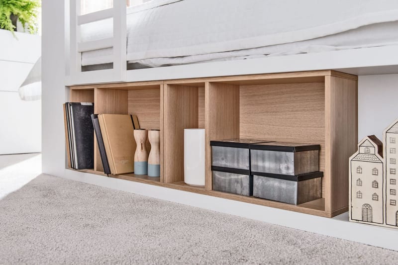 4YOU Hylle til Seng Tre / Natur - VOX - Oppbevaring - Oppbevaring til småting - Oppbevaringsbokser