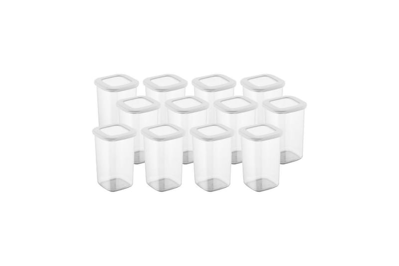 Harrowen Oppbevaringsbokser 10 cm 2-pack - Hvit - Oppbevaring - Oppbevaring til småting - Oppbevaringsbokser - Plastkurv & plastboks