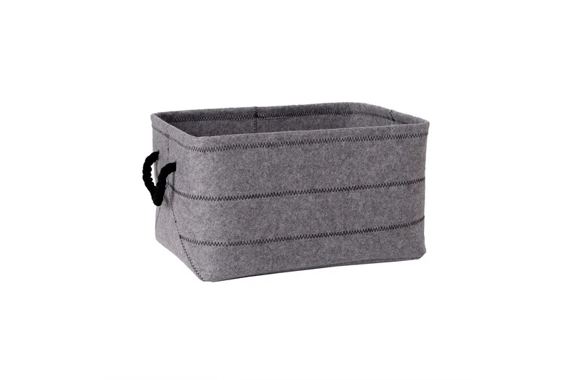 Max Felt-1 Stoffboks Lysegrå, undefined