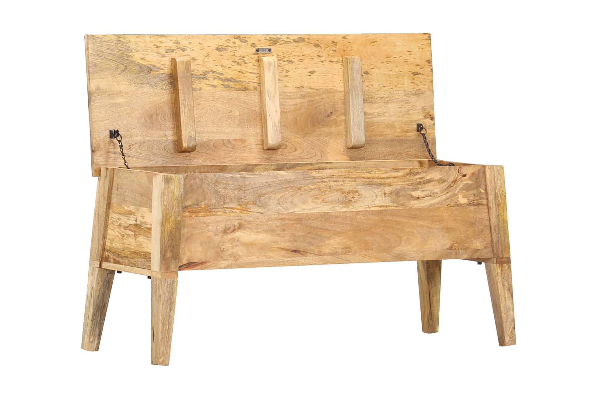 Oppbevaringsboks 99x35x48 cm heltre mango - Oppbevaring - Oppbevaring til småting - Oppbevaringsbokser
