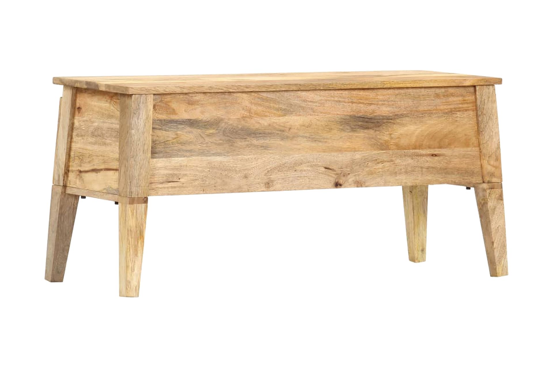 Oppbevaringsboks 99x35x48 cm heltre mango - Oppbevaring - Oppbevaring til småting - Oppbevaringsbokser