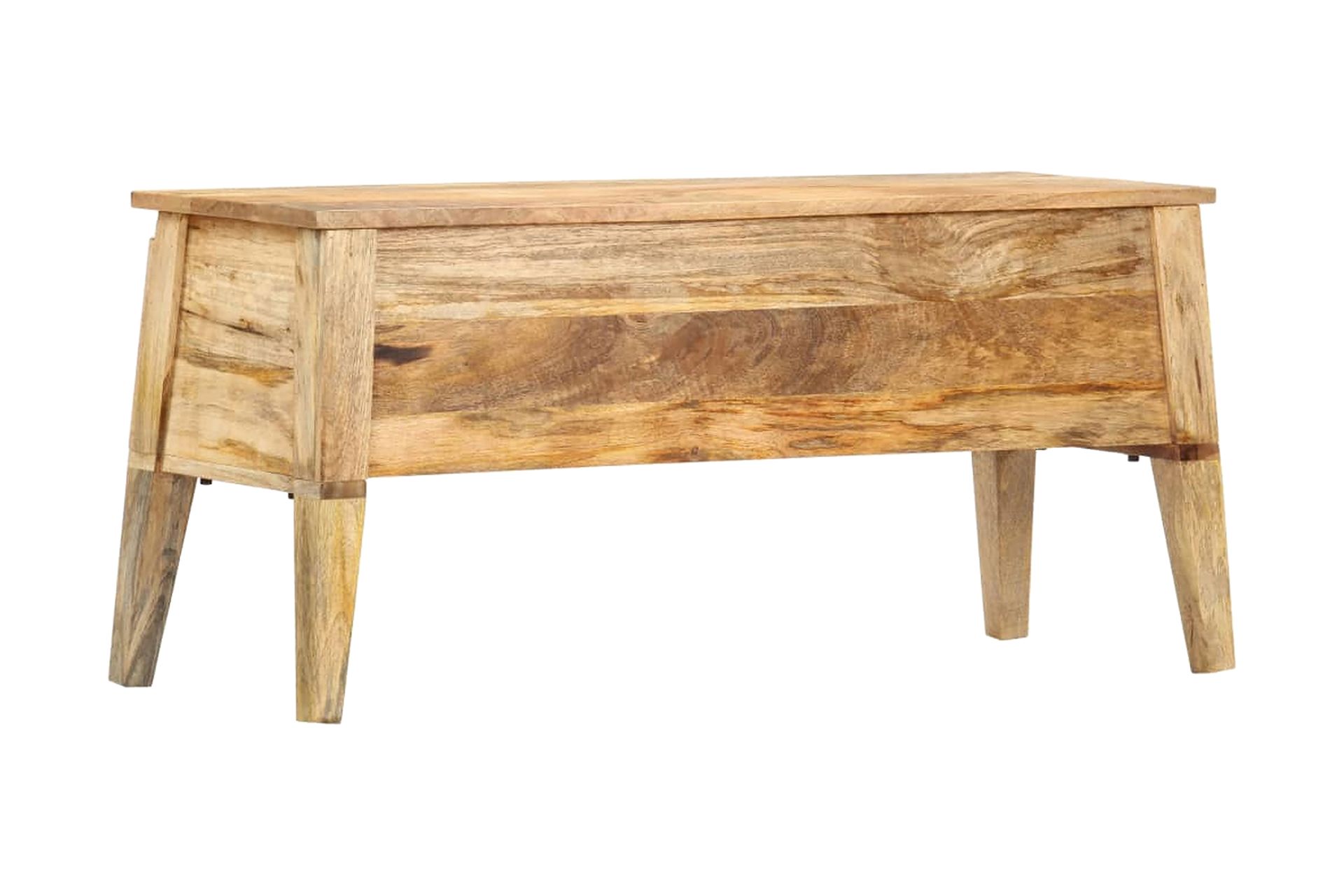 Oppbevaringsboks 99x35x48 cm heltre mango - Oppbevaring - Oppbevaring til småting - Oppbevaringsbokser