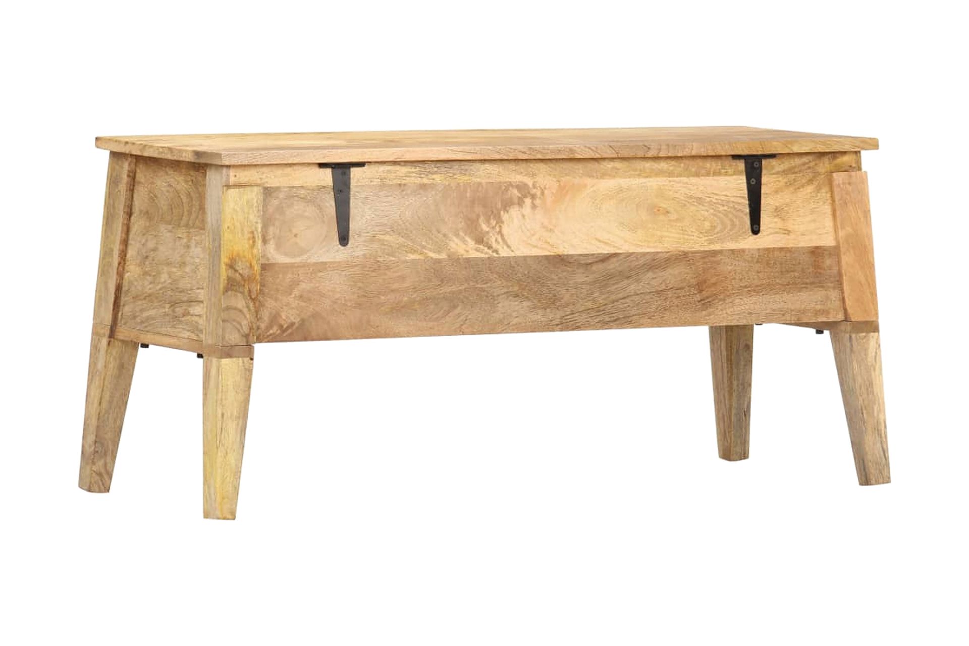 Oppbevaringsboks 99x35x48 cm heltre mango - Oppbevaring - Oppbevaring til småting - Oppbevaringsbokser