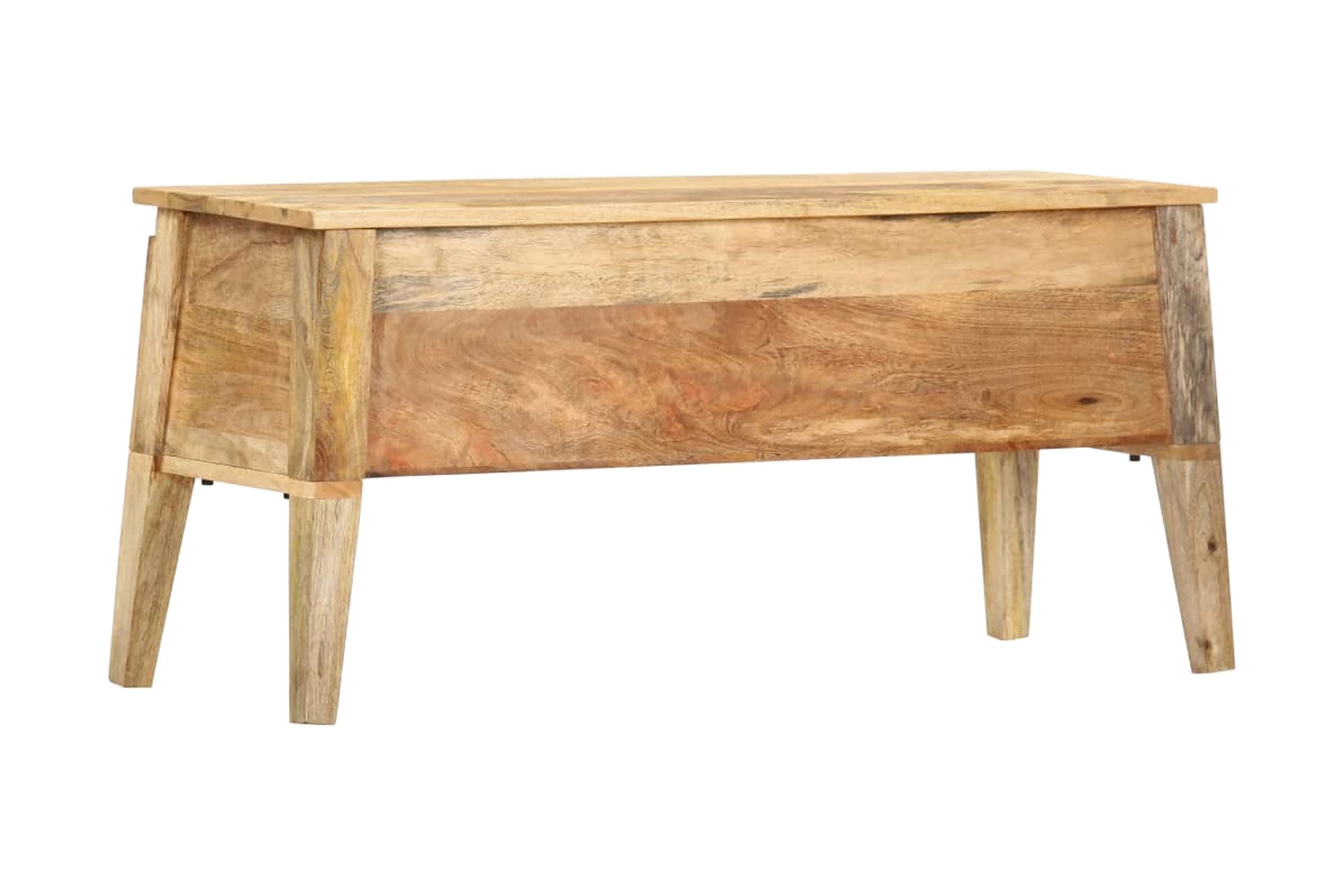 Oppbevaringsboks 99x35x48 cm heltre mango - Oppbevaring - Oppbevaring til småting - Oppbevaringsbokser