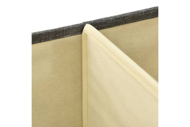 Oppbevaringsboks stoff 50x30x25 cm antrasitt - Antrasittgrå - Oppbevaring - Oppbevaring til småting - Oppbevaringsbokser