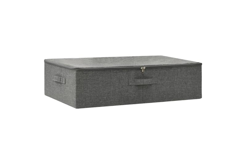 Oppbevaringsboks stoff 70x40x18 cm antrasitt - Antrasittgrå - Oppbevaring - Oppbevaring til småting - Oppbevaringsbokser