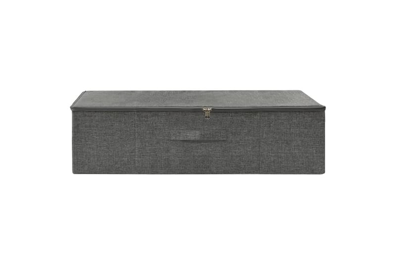 Oppbevaringsboks stoff 70x40x18 cm antrasitt - Antrasittgrå - Oppbevaring - Oppbevaring til småting - Oppbevaringsbokser