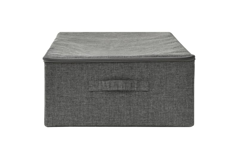 Oppbevaringsboks stoff 70x40x18 cm antrasitt - Antrasittgrå - Oppbevaring - Oppbevaring til småting - Oppbevaringsbokser