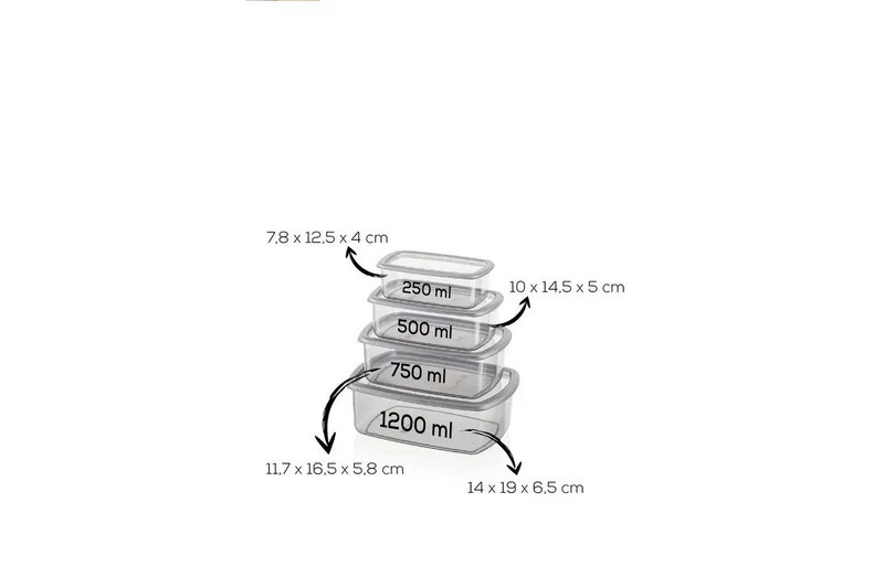 Oppbevaringsbokssett (16 deler) Rasalas16 Antrasitt - Antrasitt - Oppbevaring - Oppbevaring til småting - Oppbevaringsbokser - Plastkurv & plastboks